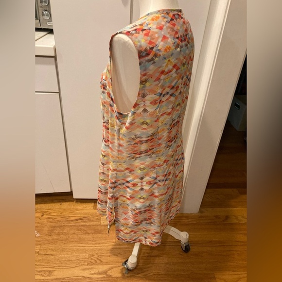 EUC CAbi Sleeveless Tunic Blouse M - Picture 5 of 7